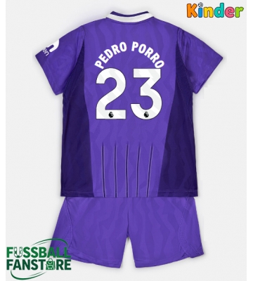Tottenham Hotspur Pedro Porro #23 Replik 3rd trikot Kinder 2026-27 Kurzarm (+ Kurze Hosen)